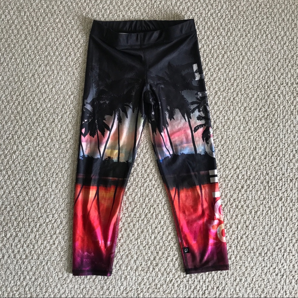 Soulcycle x Terez sunset leggings